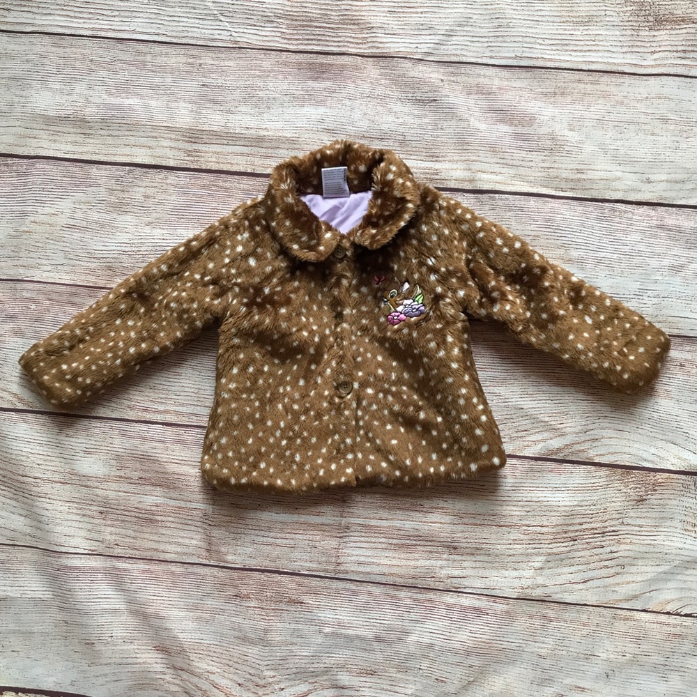 FINAL MD Disney Bambi | Girls 3T | Faux Fur Jacket